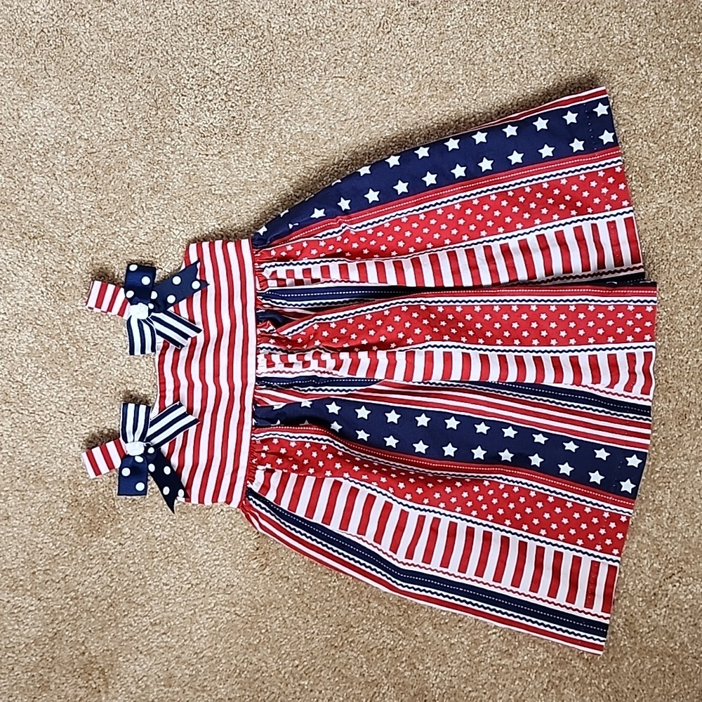 Bonnie Baby Patriotic Dress